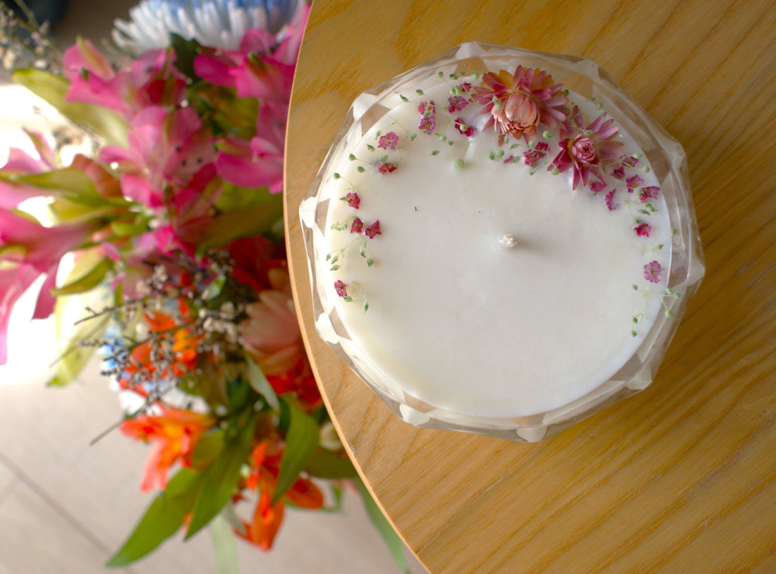 Bougie parfumée naturelle et artisanale