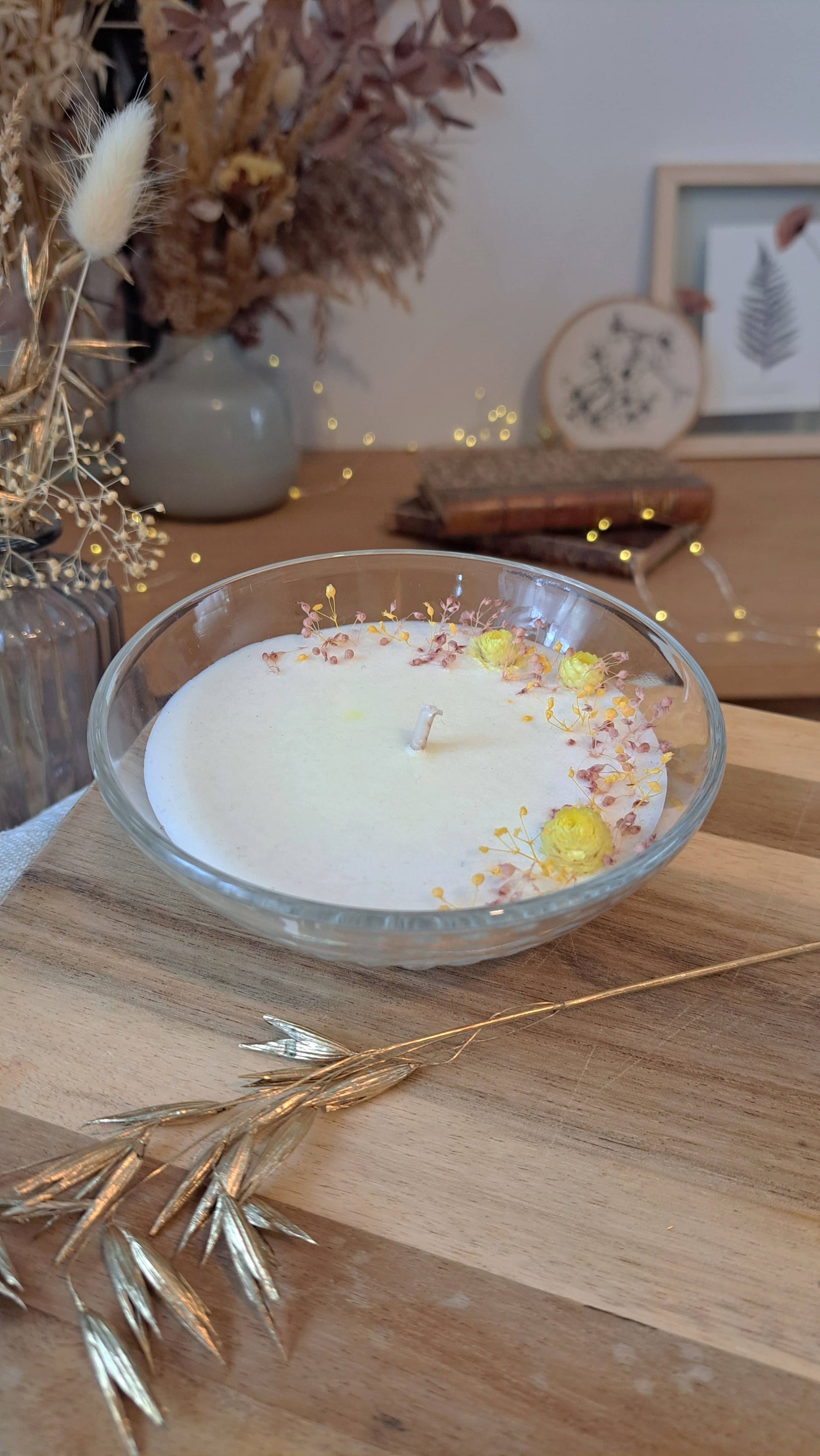 Bougie naturelle deco cosy cocooning 4