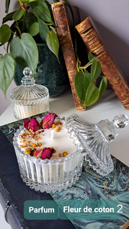 Bougie Fleurs séchées Parfumée